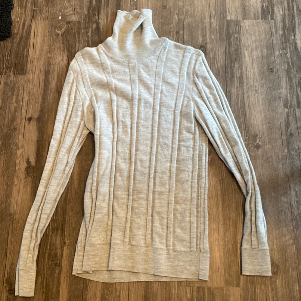 Men’s Express gray turtle neck sweater